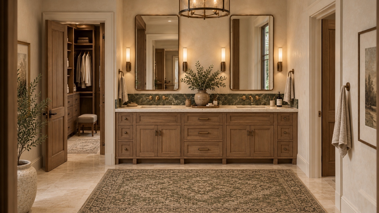 Concept rendering: the primary bath